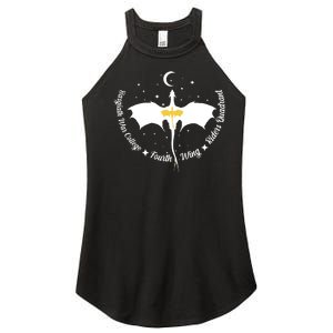 Fourth Wing Basgiath Fantasy Romantasy Dragons Yarros Women's Perfect Tri Rocker Tank