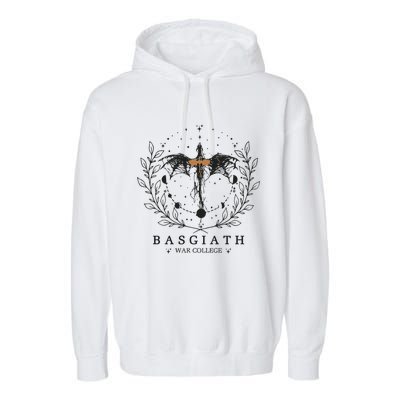 Fourth Wing Basgiath War College Dragon Rider Violet Sorrengail Garment-Dyed Fleece Hoodie