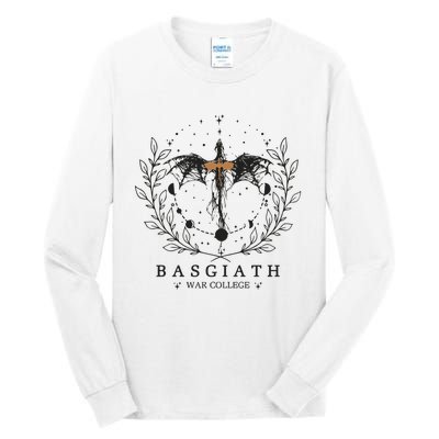 Fourth Wing Basgiath War College Dragon Rider Violet Sorrengail Tall Long Sleeve T-Shirt