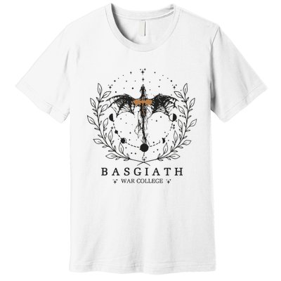 Fourth Wing Basgiath War College Dragon Rider Violet Sorrengail Premium T-Shirt