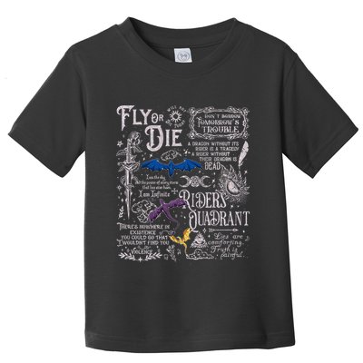 Fourth Wing Basgiath War College Bookish Toddler T-Shirt