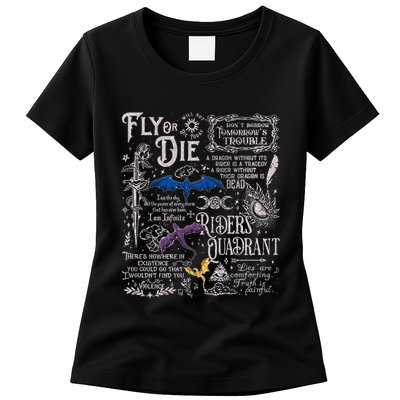 Fourth Wing Basgiath War College Bookish Womens T-Shirt