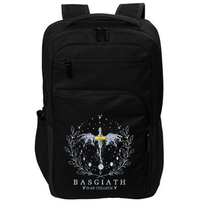 Fourth Wing Basgiath War College Bookish Women Impact Tech Backpack