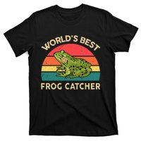 Funny Worlds Best Frog Catcher Frog Hunter T-Shirt