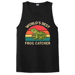 Funny Worlds Best Frog Catcher Frog Hunter PosiCharge Competitor Tank