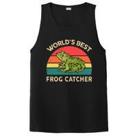 Funny Worlds Best Frog Catcher Frog Hunter PosiCharge Competitor Tank