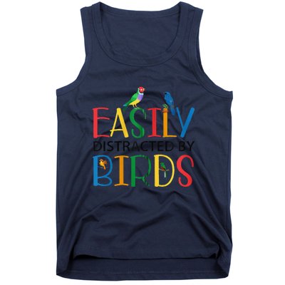 Funny Wild Bird Lover Birding Birdwatching Design Tank Top