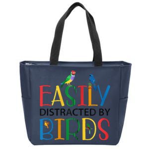 Funny Wild Bird Lover Birding Birdwatching Design Zip Tote Bag