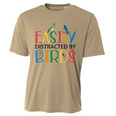 Funny Wild Bird Lover Birding Birdwatching Design Cooling Performance Crew T-Shirt