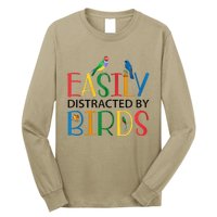 Funny Wild Bird Lover Birding Birdwatching Design Long Sleeve Shirt