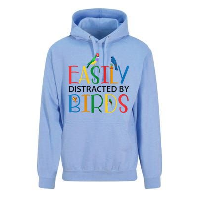 Funny Wild Bird Lover Birding Birdwatching Design Unisex Surf Hoodie