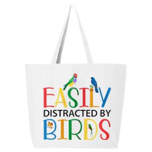 Funny Wild Bird Lover Birding Birdwatching Design 25L Jumbo Tote