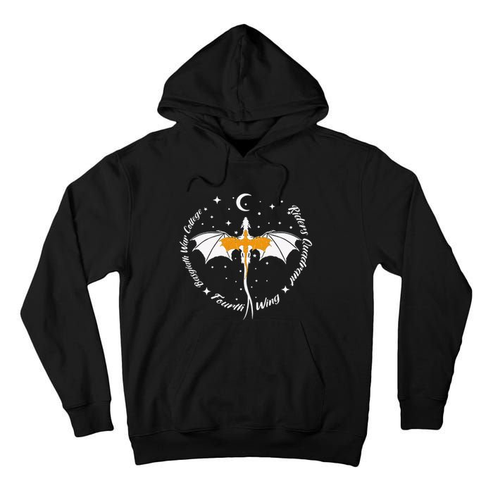 Fourth Wing Basgiath Fantasy Book Romantasy Dragons Yarros Tall Hoodie