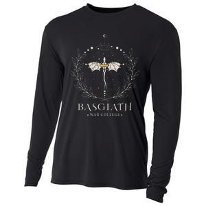 Fourth Wing Basgiath Fantasy Book Romantasy Dragons Yarros Cooling Performance Long Sleeve Crew