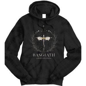 Fourth Wing Basgiath Fantasy Book Romantasy Dragons Yarros Tie Dye Hoodie