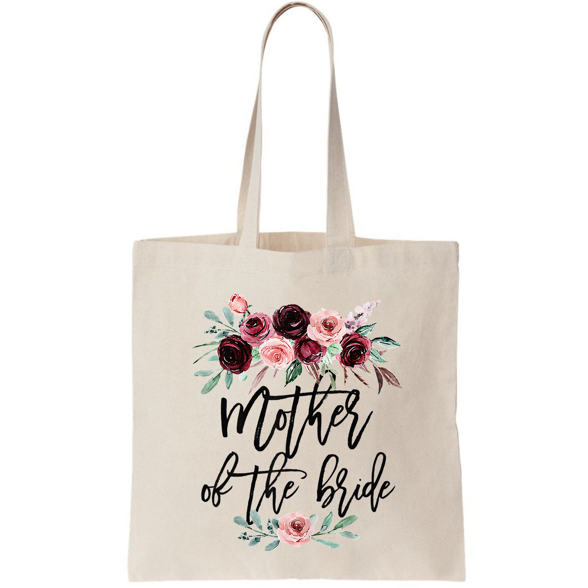 Floral Wreath Bridal Team Matching Present Set Bag