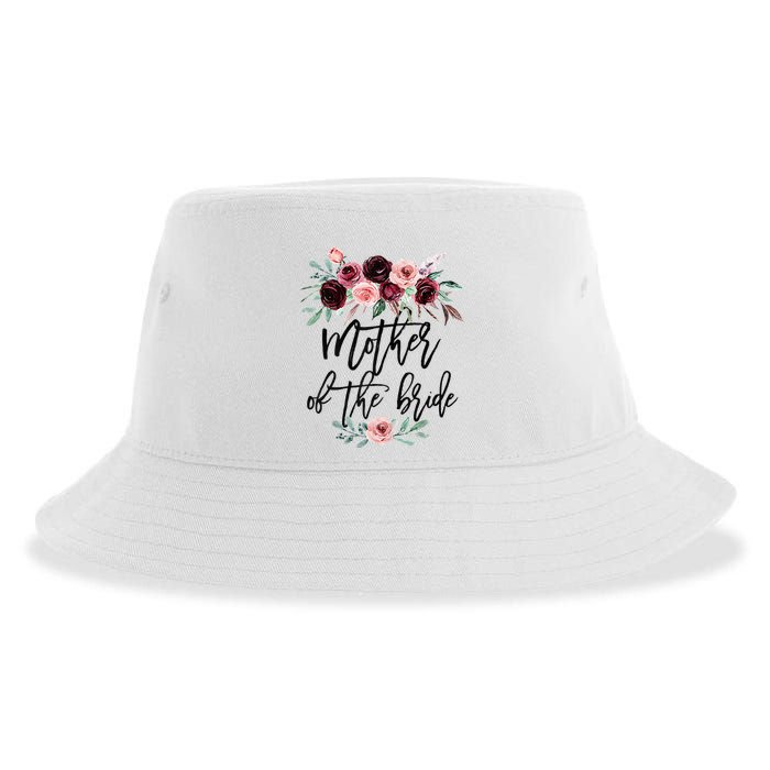 Floral Wreath Bridal Team Matching Present Set Sustainable Bucket Hat