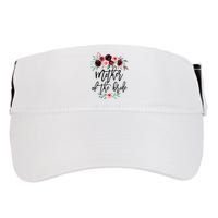 Floral Wreath Bridal Team Matching Present Set Adult Drive Performance Visor