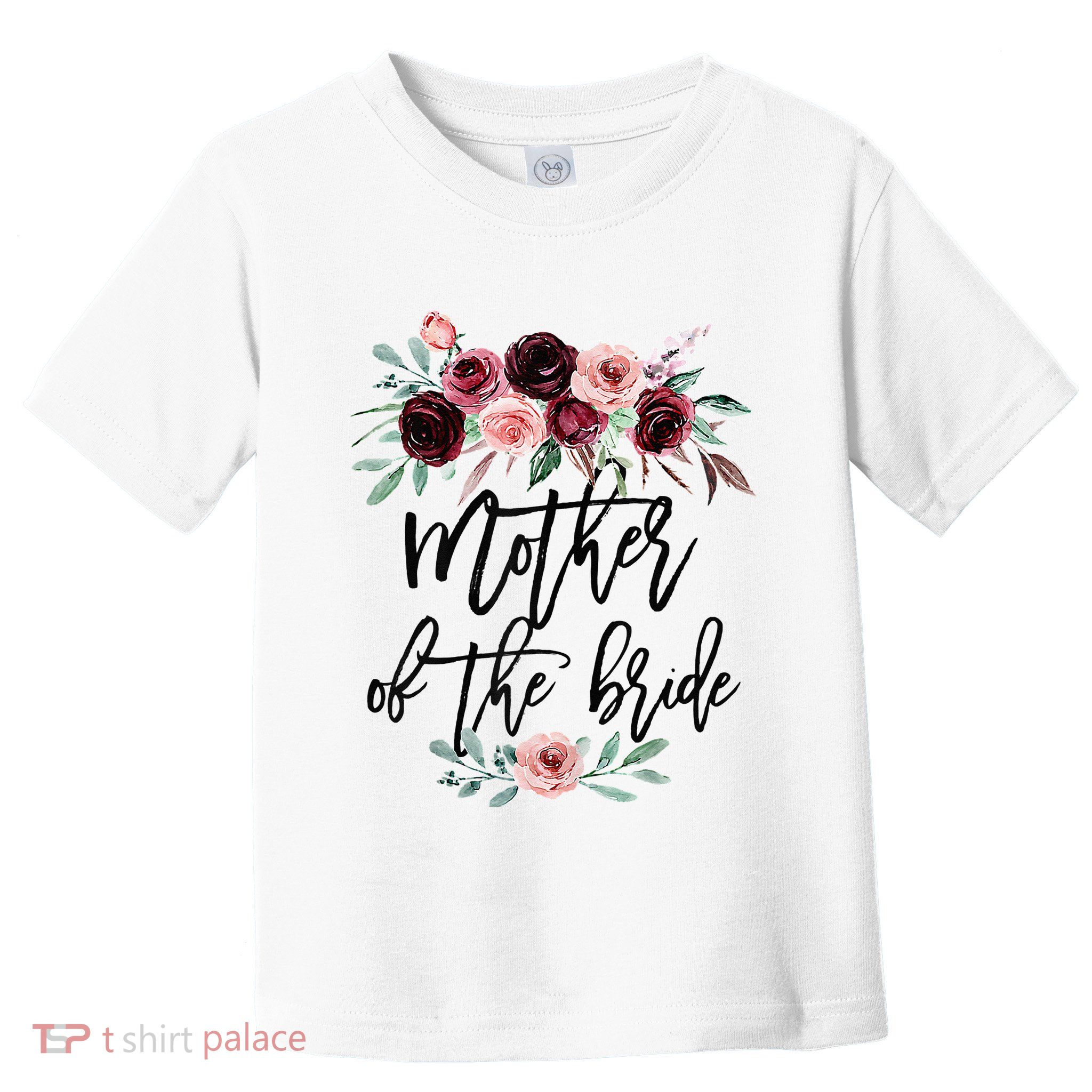 Floral Wreath Bridal Team Matching Present Set Toddler T-Shirt
