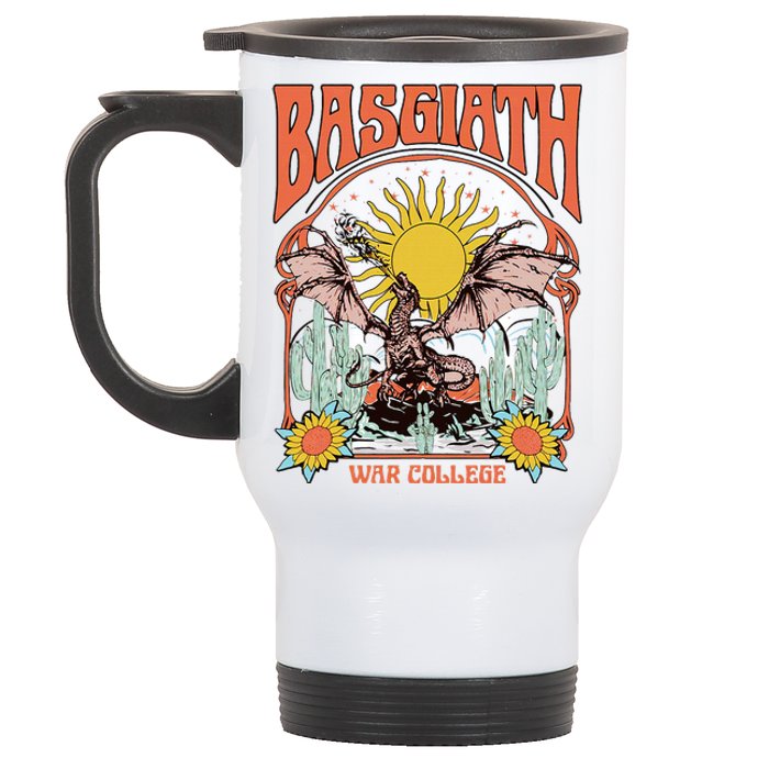 Fourth Wing Basgiath War College Stainless Steel Travel Mug