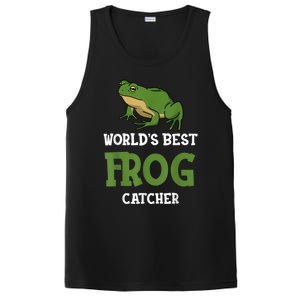 Frog World's Best Frog Catcher Boys Girls Frog Hunter PosiCharge Competitor Tank