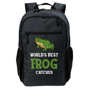 Frog World's Best Frog Catcher Boys Girls Frog Hunter Daily Commute Backpack