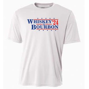 Funny Whiskey Bourbon Whiskey 24 And Bourbon Cooling Performance Crew T-Shirt