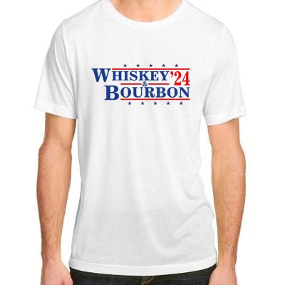 Funny Whiskey Bourbon Whiskey 24 And Bourbon Adult ChromaSoft Performance T-Shirt