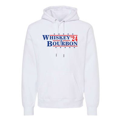 Funny Whiskey Bourbon Whiskey 24 And Bourbon Premium Hoodie