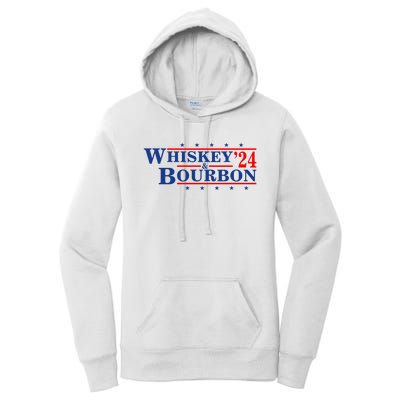 Funny Whiskey Bourbon Whiskey 24 And Bourbon Women's Pullover Hoodie