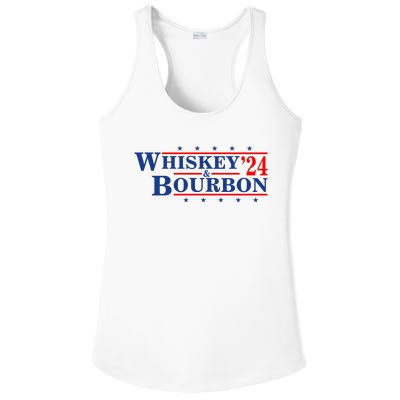 Funny Whiskey Bourbon Whiskey 24 And Bourbon Ladies PosiCharge Competitor Racerback Tank