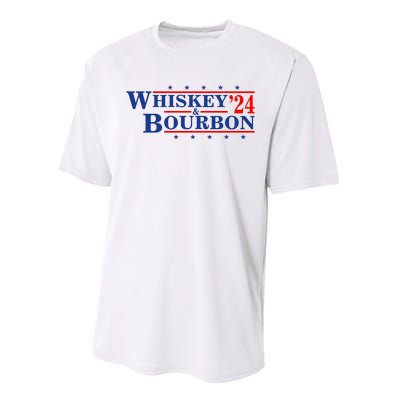 Funny Whiskey Bourbon Whiskey 24 And Bourbon Performance Sprint T-Shirt