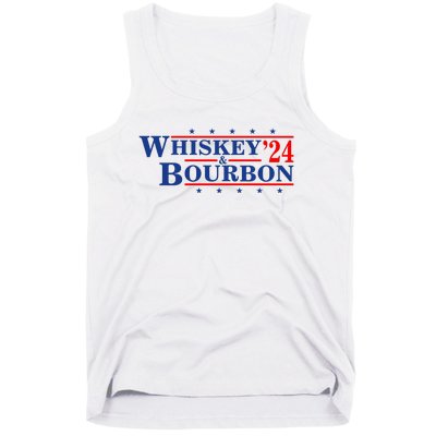 Funny Whiskey Bourbon Whiskey 24 And Bourbon Tank Top