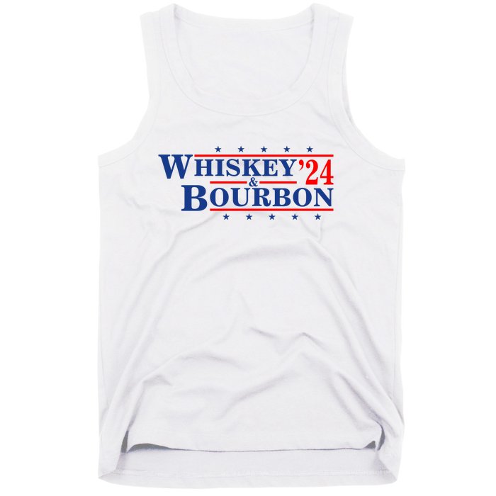 Funny Whiskey Bourbon Whiskey 24 And Bourbon Tank Top