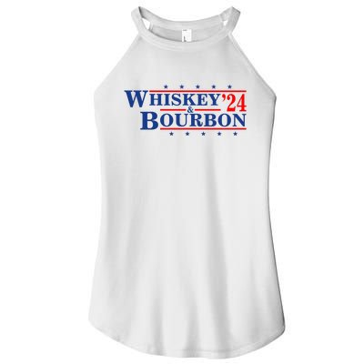 Funny Whiskey Bourbon Whiskey 24 And Bourbon Women's Perfect Tri Rocker Tank