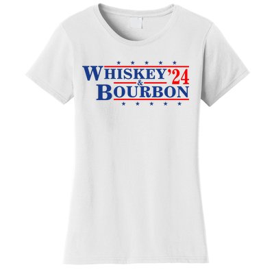 Funny Whiskey Bourbon Whiskey 24 And Bourbon Women's T-Shirt