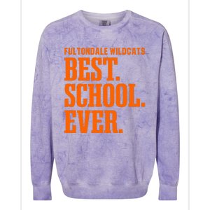 Fultondale Wildcats Best Ever Hs Colorblast Crewneck Sweatshirt