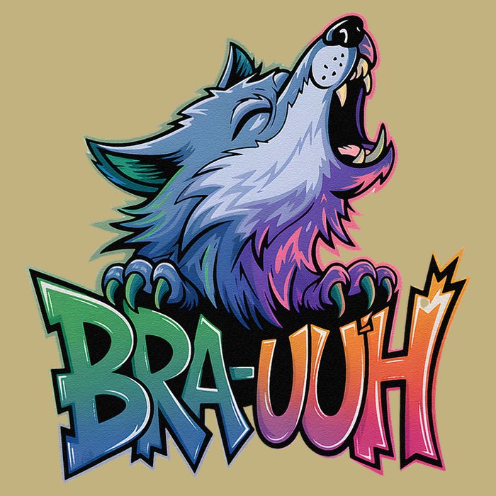 Funny Wolf Bruh For Teensmeme Graphic Cooling Performance Crew T-Shirt