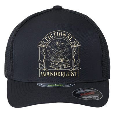 Fictional Wanderlust Book Lover Bookish Smut Book Reading Flexfit Unipanel Trucker Cap