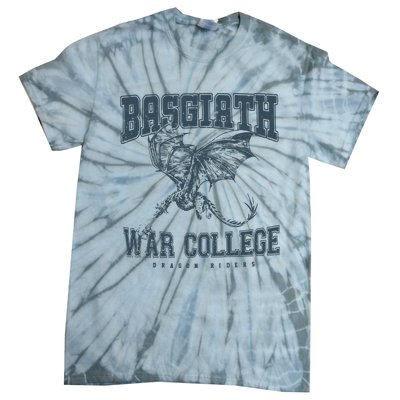 Fourth Wing Basgiath War College Bookish Dragon Rider Tie-Dye T-Shirt