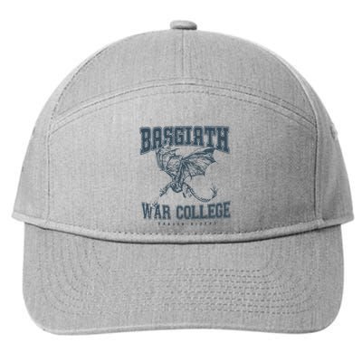 Fourth Wing Basgiath War College Bookish Dragon Rider 7-Panel Snapback Hat
