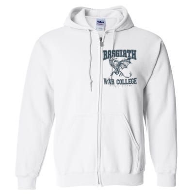 Fourth Wing Basgiath War College Bookish Dragon Rider Full Zip Hoodie