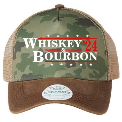 Funny Whiskey Bourbon Whiskey 24 And Bourbon Legacy Tie Dye Trucker Hat