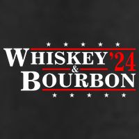 Funny Whiskey Bourbon Whiskey 24 And Bourbon 7 Panel Mesh Trucker Snapback Hat