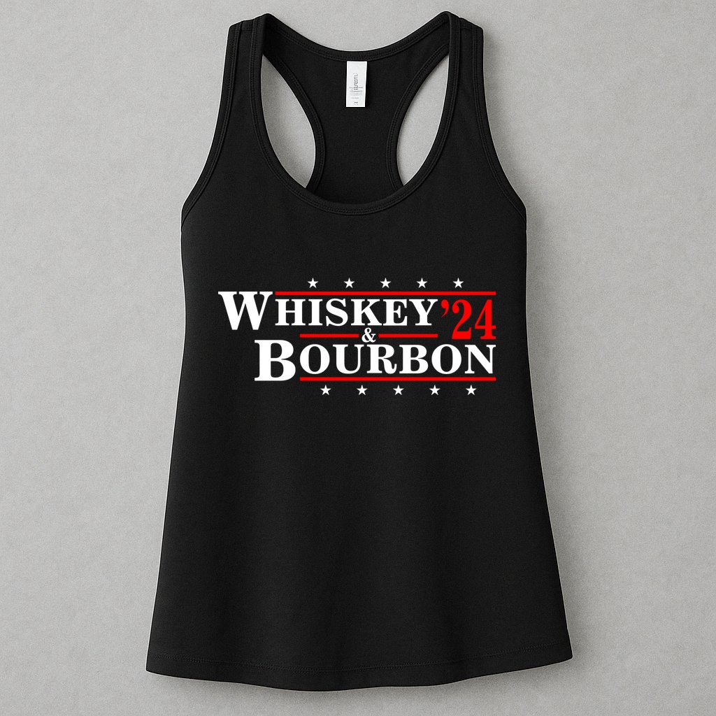 Funny Whiskey Bourbon Whiskey 24 And Bourbon Womens Tank Top