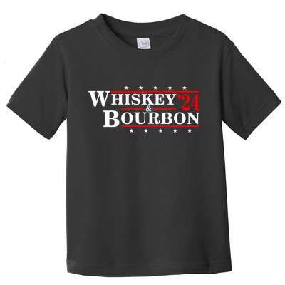 Funny Whiskey Bourbon Whiskey 24 And Bourbon Toddler T-Shirt
