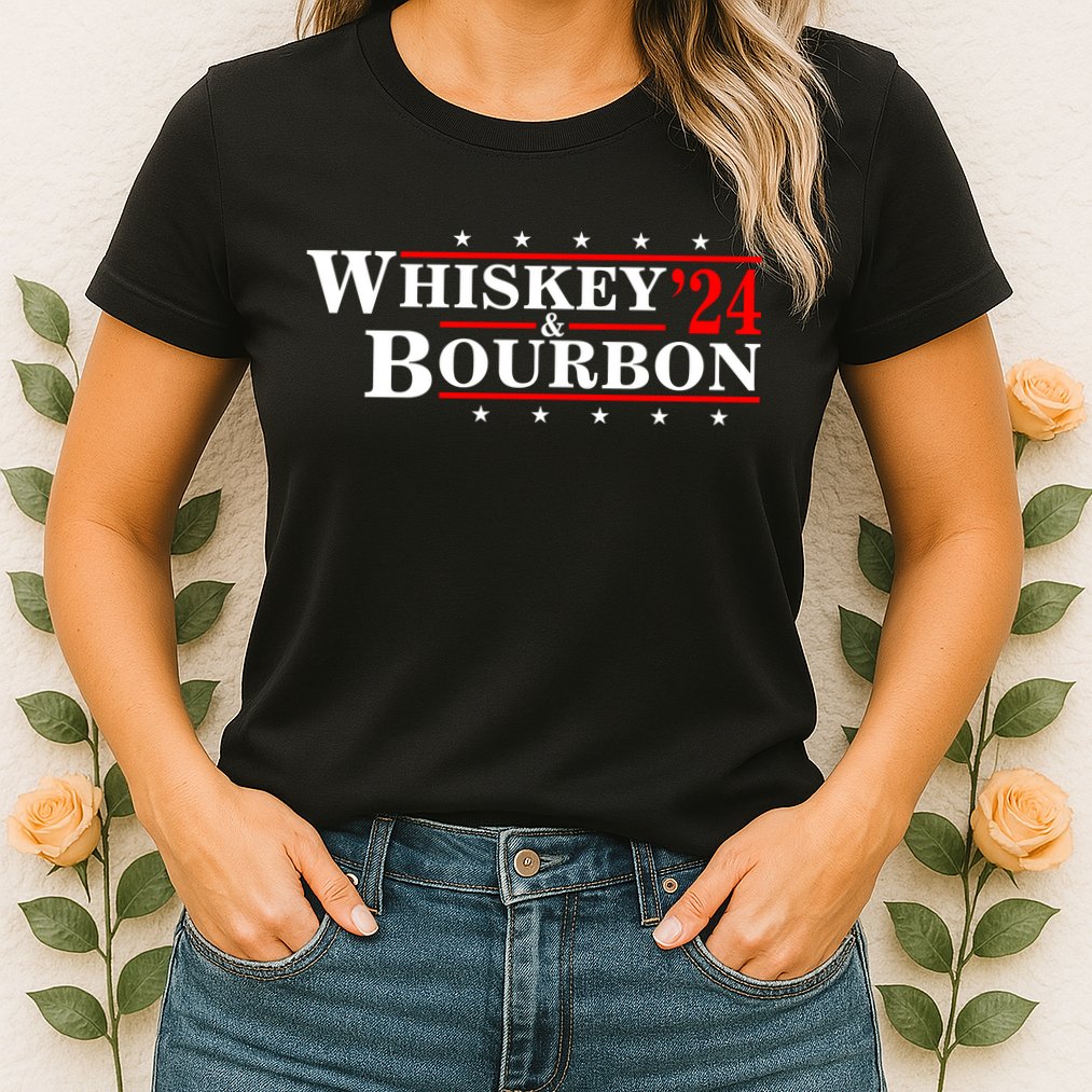 Funny Whiskey Bourbon Whiskey 24 And Bourbon Womens T-Shirt