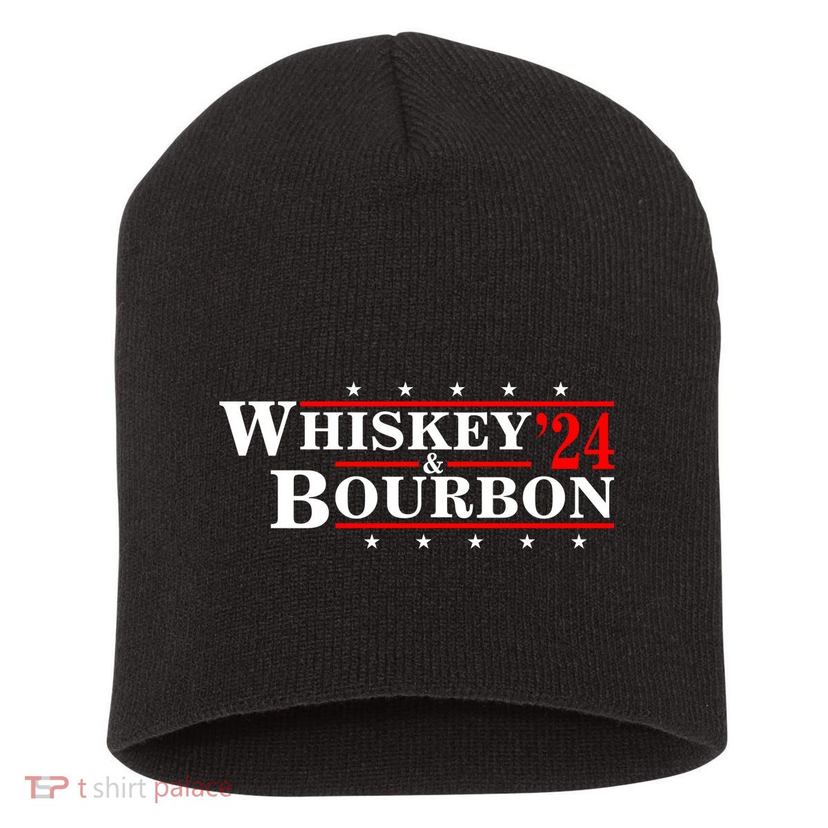 Funny Whiskey Bourbon Whiskey 24 And Bourbon Short Acrylic Beanie