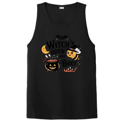 Funny WitchS Brew And Bee! Cute Bee Witched Scary PosiCharge Competitor Tank