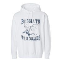 Fourth Wing Basgiath Fantasy Book Romantasy Dragons Garment-Dyed Fleece Hoodie